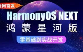 鸿蒙HarmonyOS NEXT星河版入门到实战(2024)