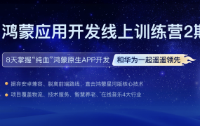 Harmony NEXT(星河版)鸿蒙应用开发训练营2期